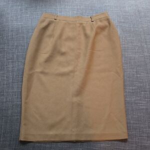 Vintage Brown Wool Skirt